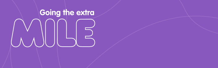 extramile-header going the extra mile